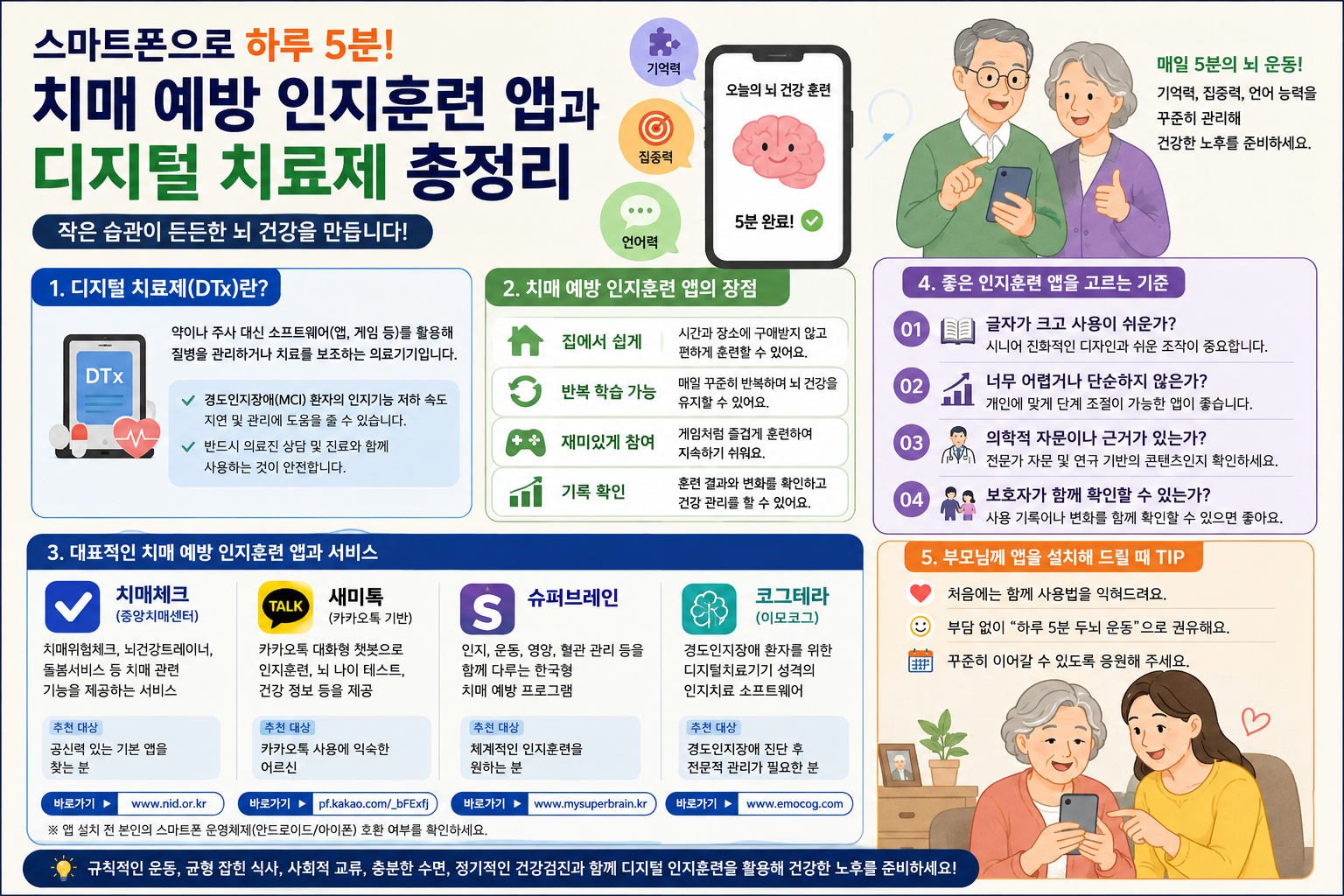 치매예방 스마트앱